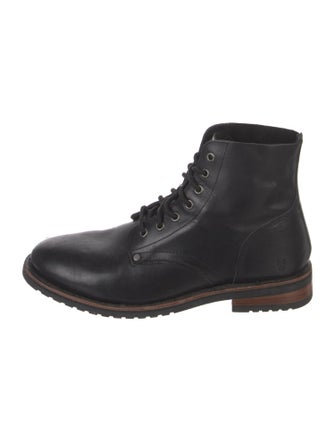 Frye Leather Combat Boots