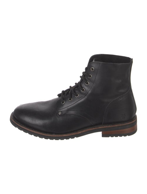 Frye Leather Combat Boots