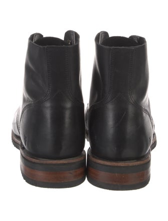 Frye Leather Combat Boots