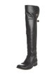 Frye Leather Studded Accents Riding Boots
