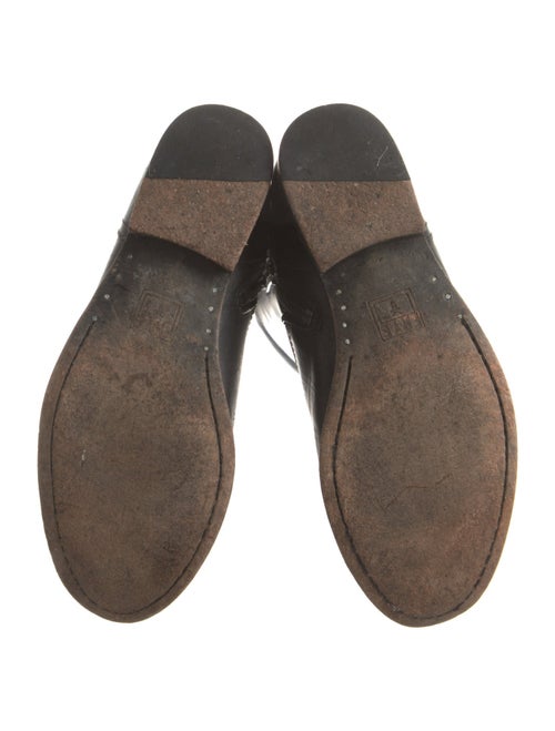 Frye Leather Studded Accents Riding Boots