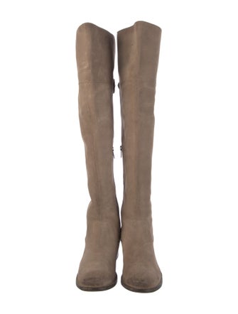 Frye Suede Riding Boots