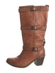 Frye Leather Moto Boots