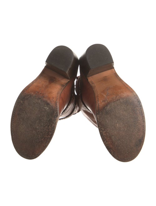 Frye Leather Moto Boots