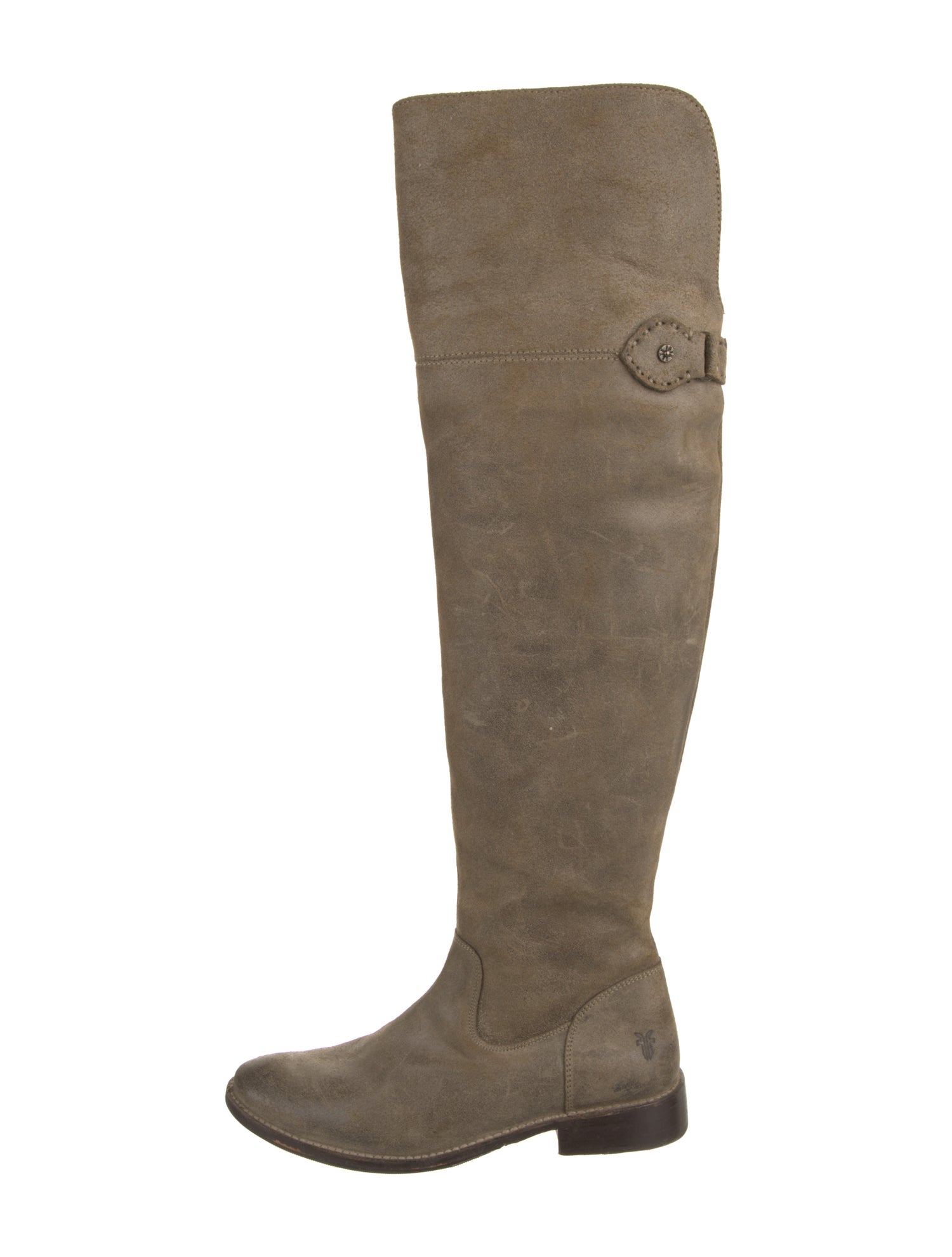 Frye Suede Riding Boots