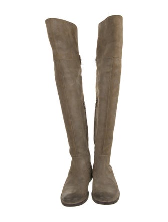 Frye Suede Riding Boots