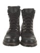 Frye Leather Combat Boots