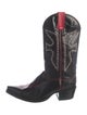 Frye Leather Studded Accents Western Boots