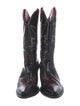 Frye Leather Studded Accents Western Boots