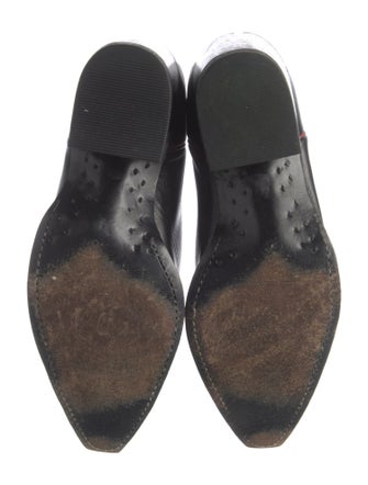 Frye Leather Studded Accents Western Boots