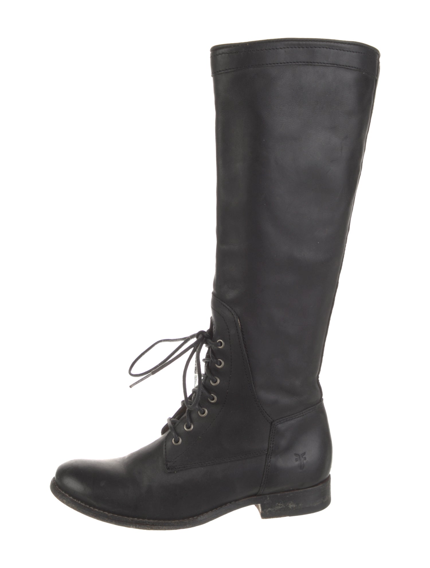 Frye Leather Lace-Up Boots