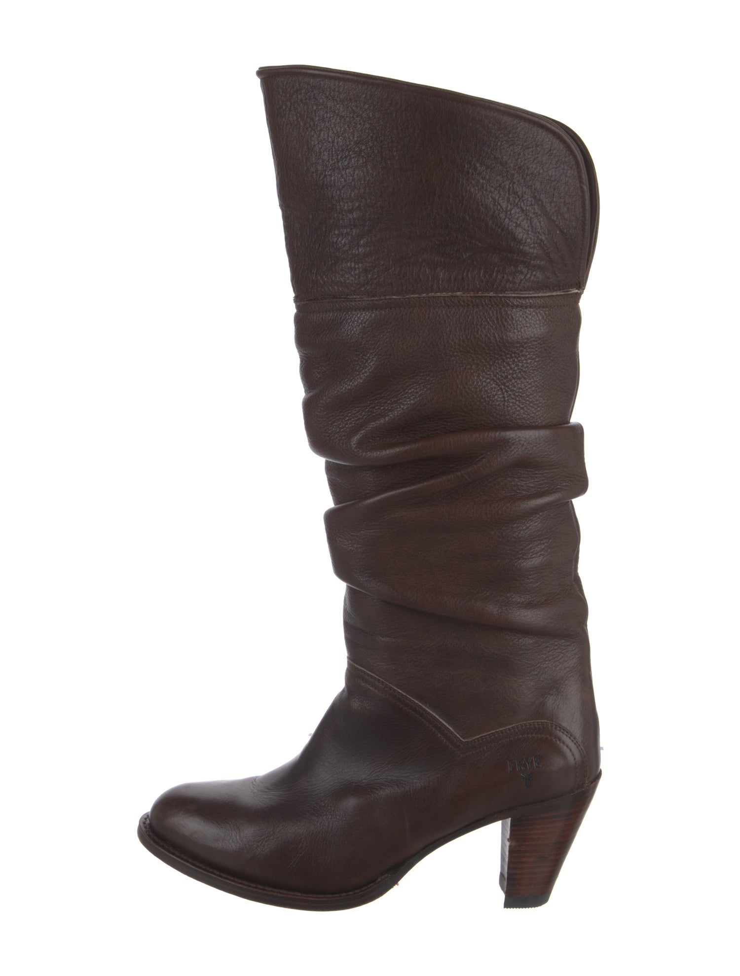 Frye Leather Slouch Boots
