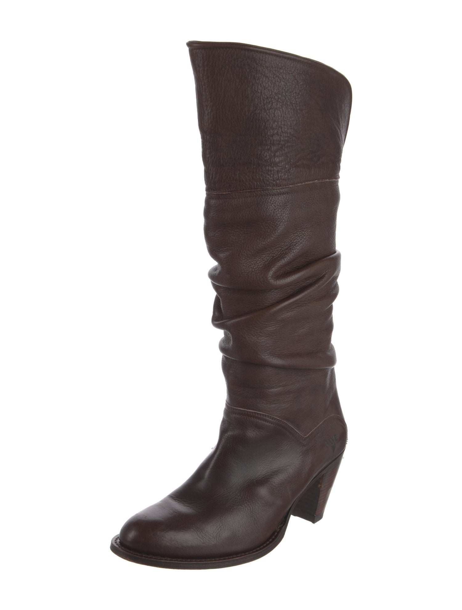 Frye Leather Slouch Boots