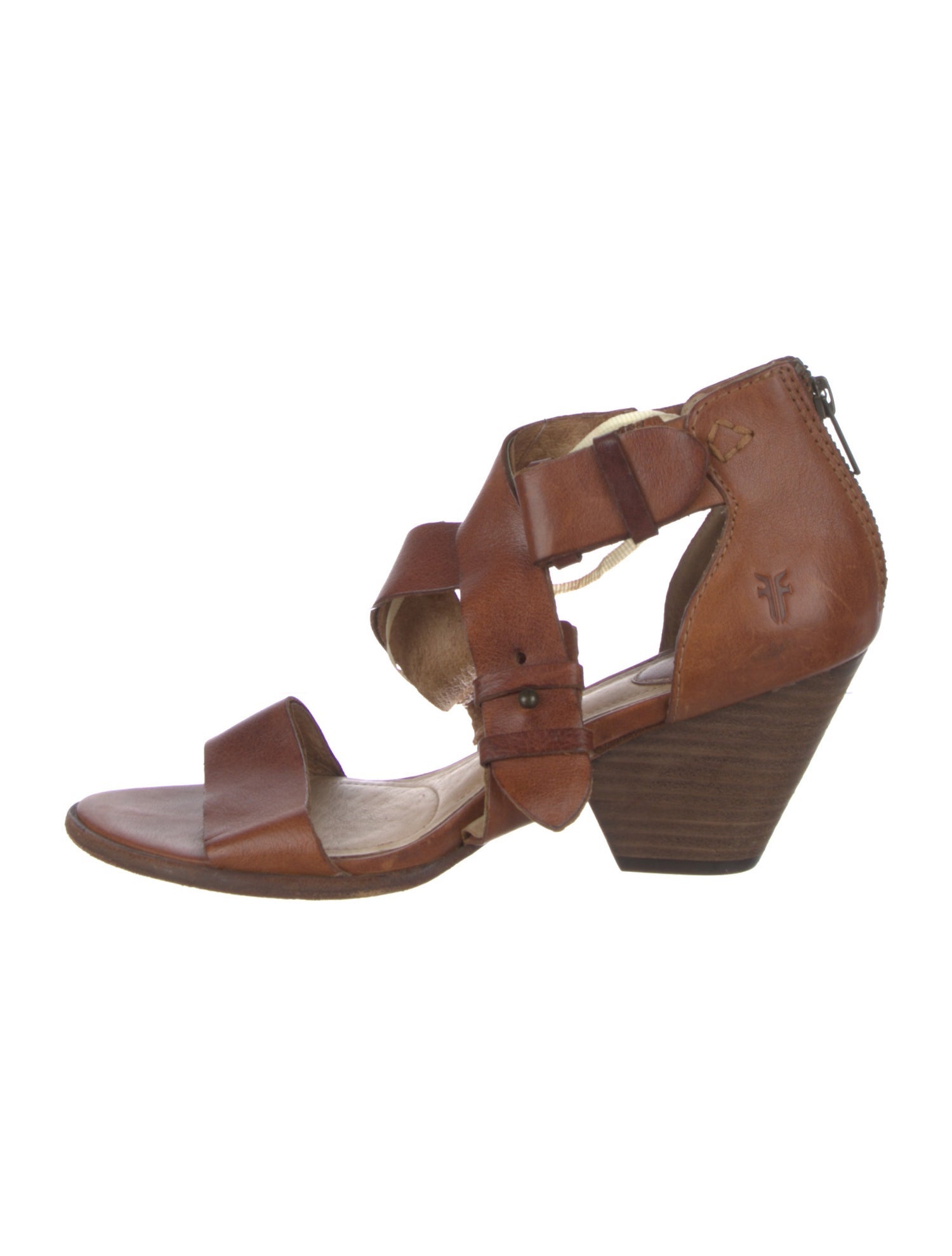 Frye Leather Slingback Sandals