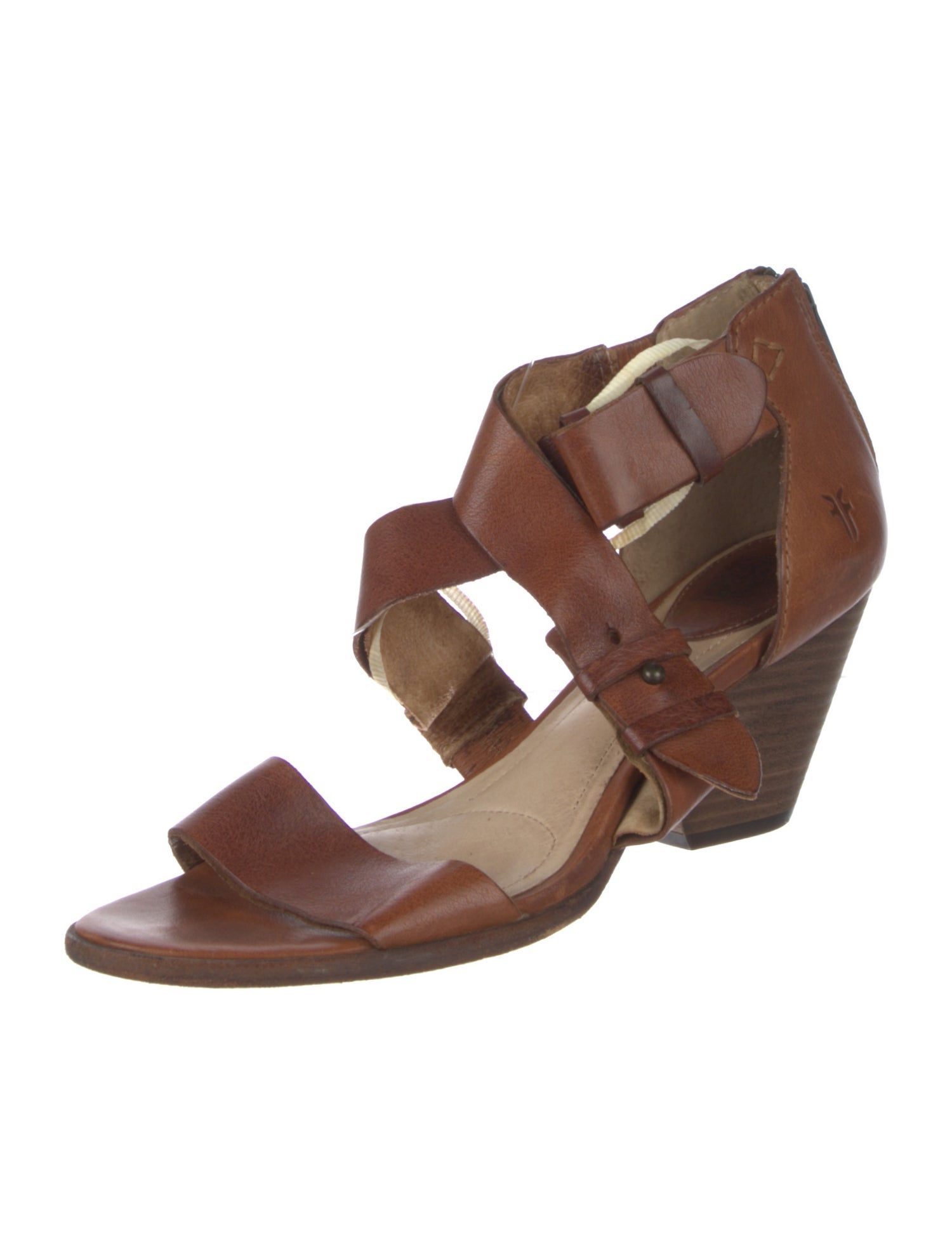 Frye Leather Slingback Sandals
