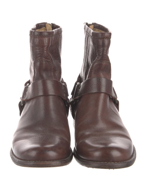 Frye Leather Moto Boots