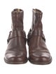 Frye Leather Moto Boots