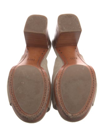 Frye Suede Slides