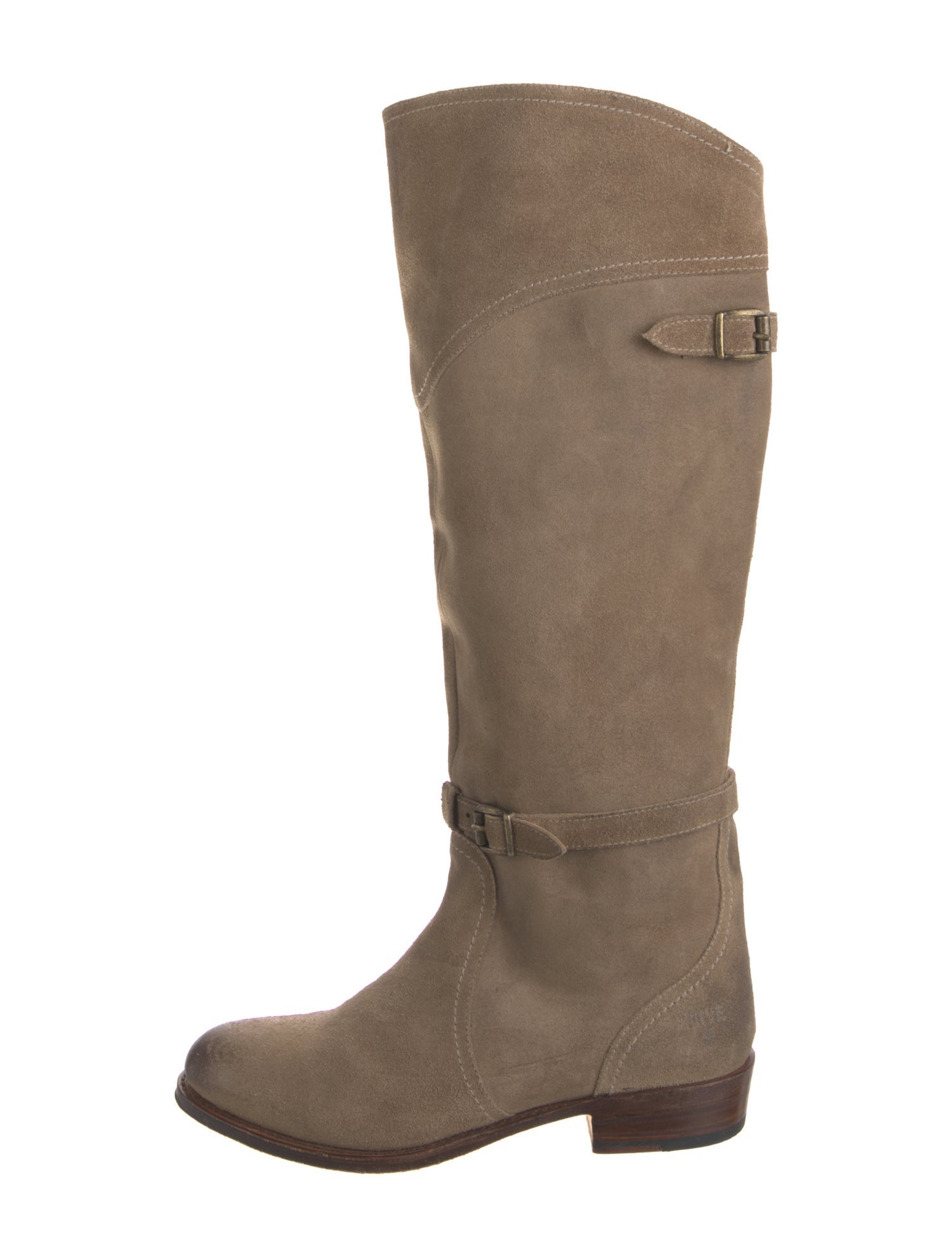 Frye Suede Riding Boots