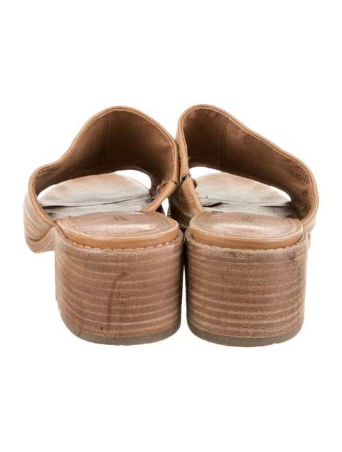 Frye Leather Slides