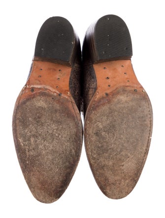 Frye Leather Patterned Western Boots