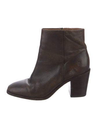 Frye Leather Distressed Accents Boots