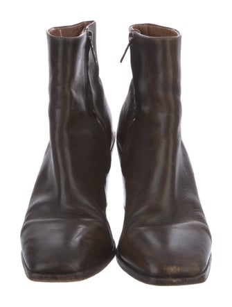 Frye Leather Distressed Accents Boots