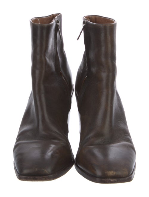 Frye Leather Distressed Accents Boots