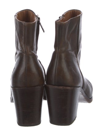 Frye Leather Distressed Accents Boots