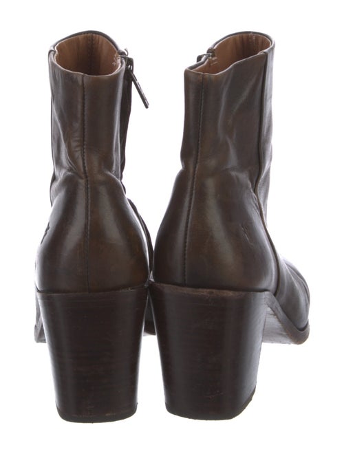 Frye Leather Distressed Accents Boots