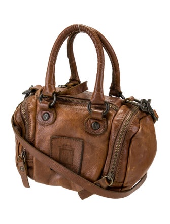 Frye Leather Top Handle Bag