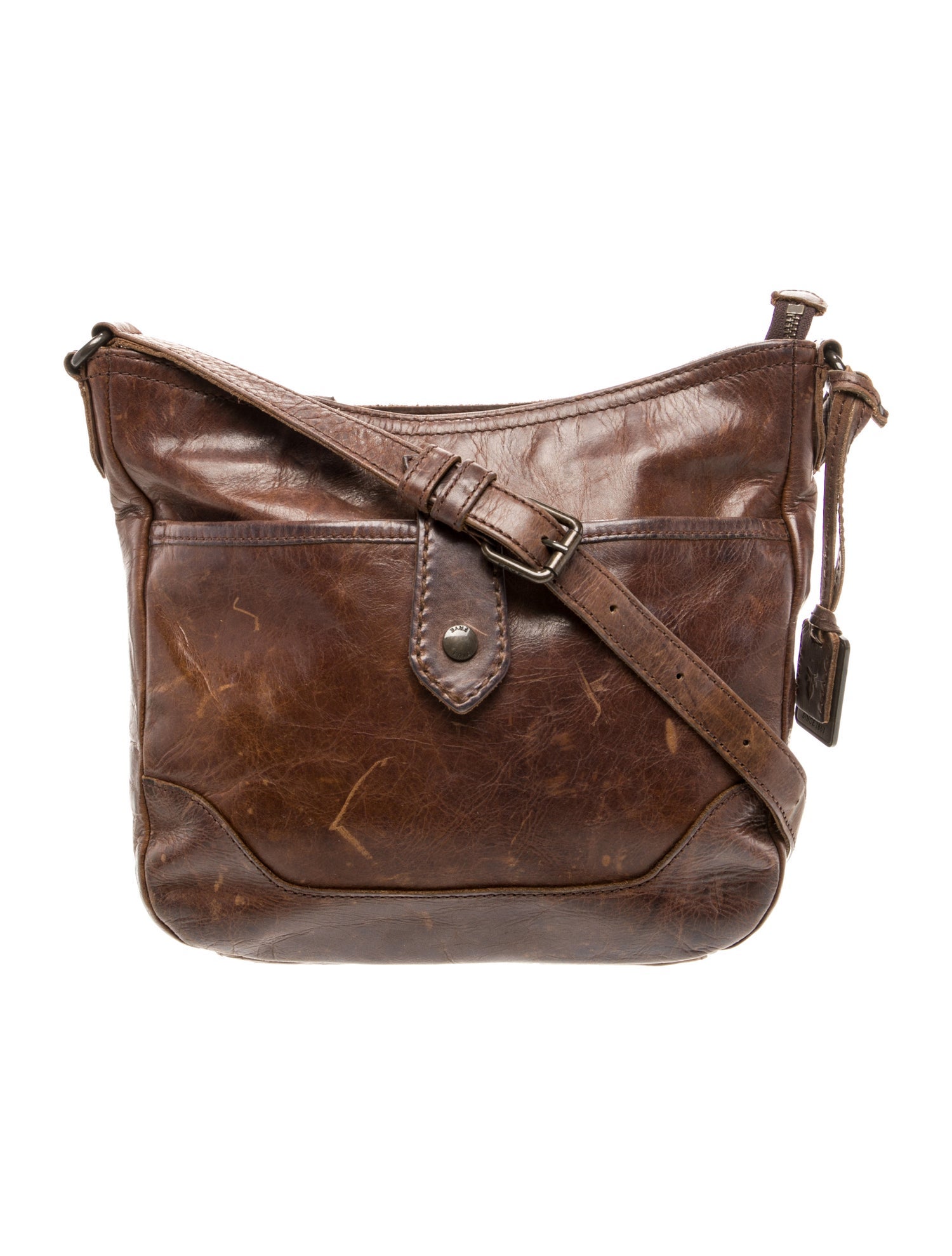 Frye Leather Messenger Bag