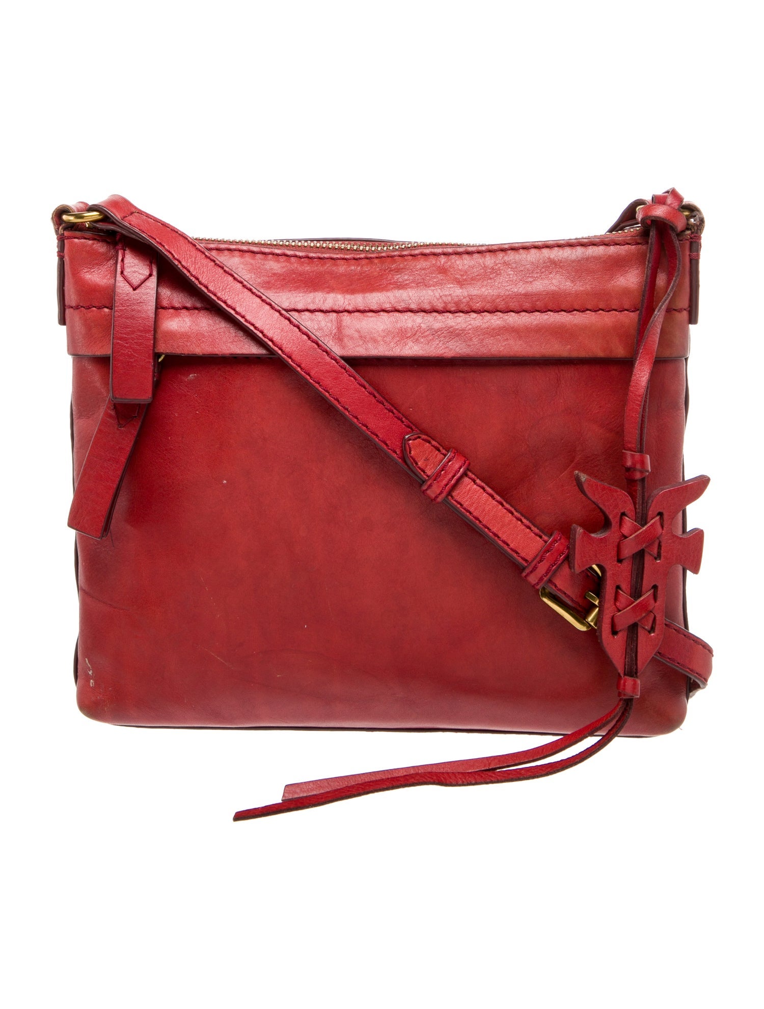 Frye Leather Messenger Bag