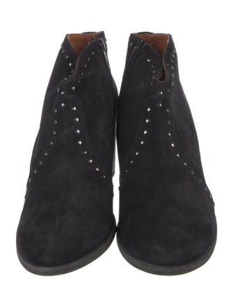 Frye Suede Studded Accents Boots