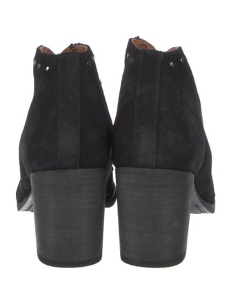 Frye Suede Studded Accents Boots