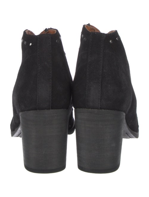 Frye Suede Studded Accents Boots
