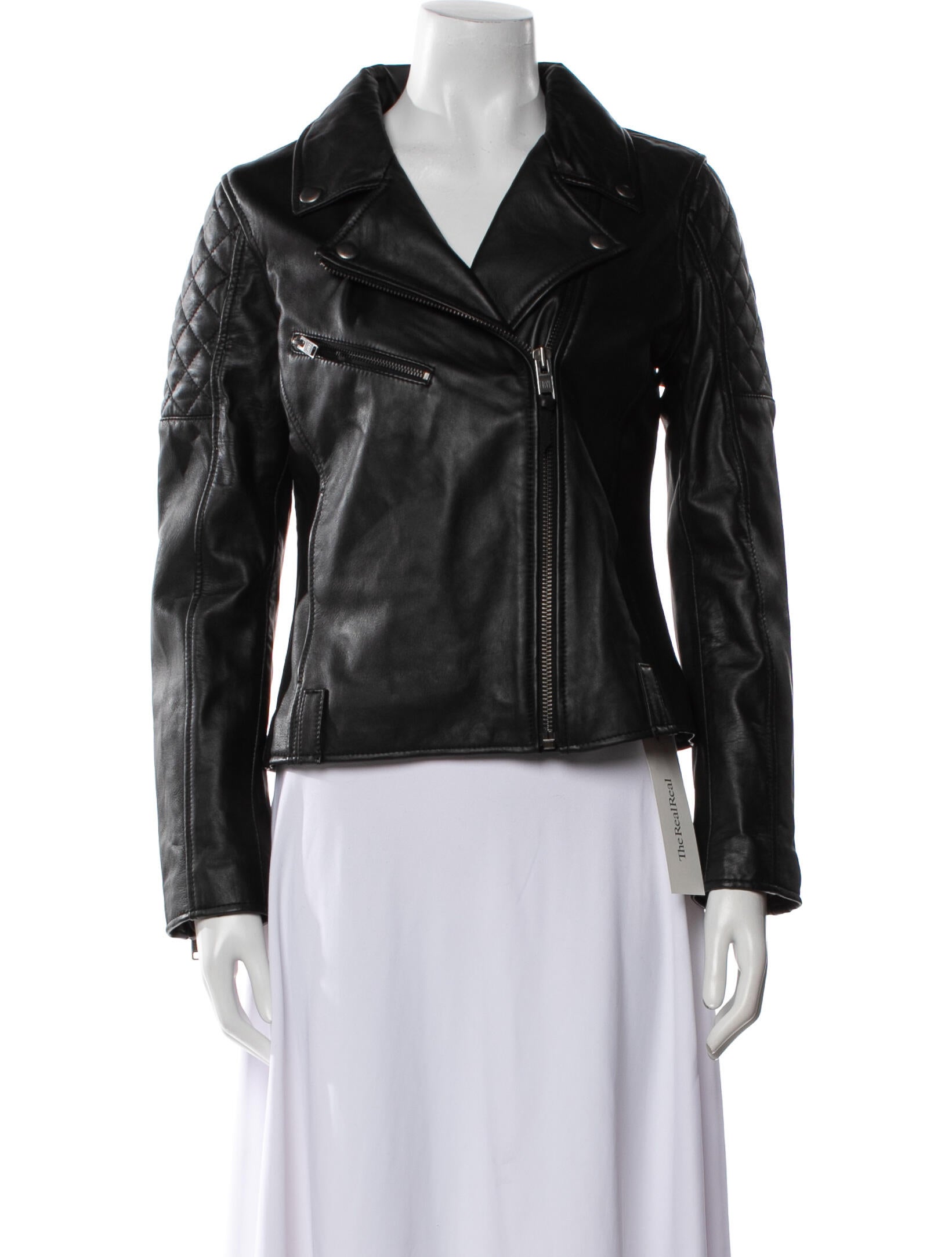 Frye Leather Biker Jacket w/ Tags