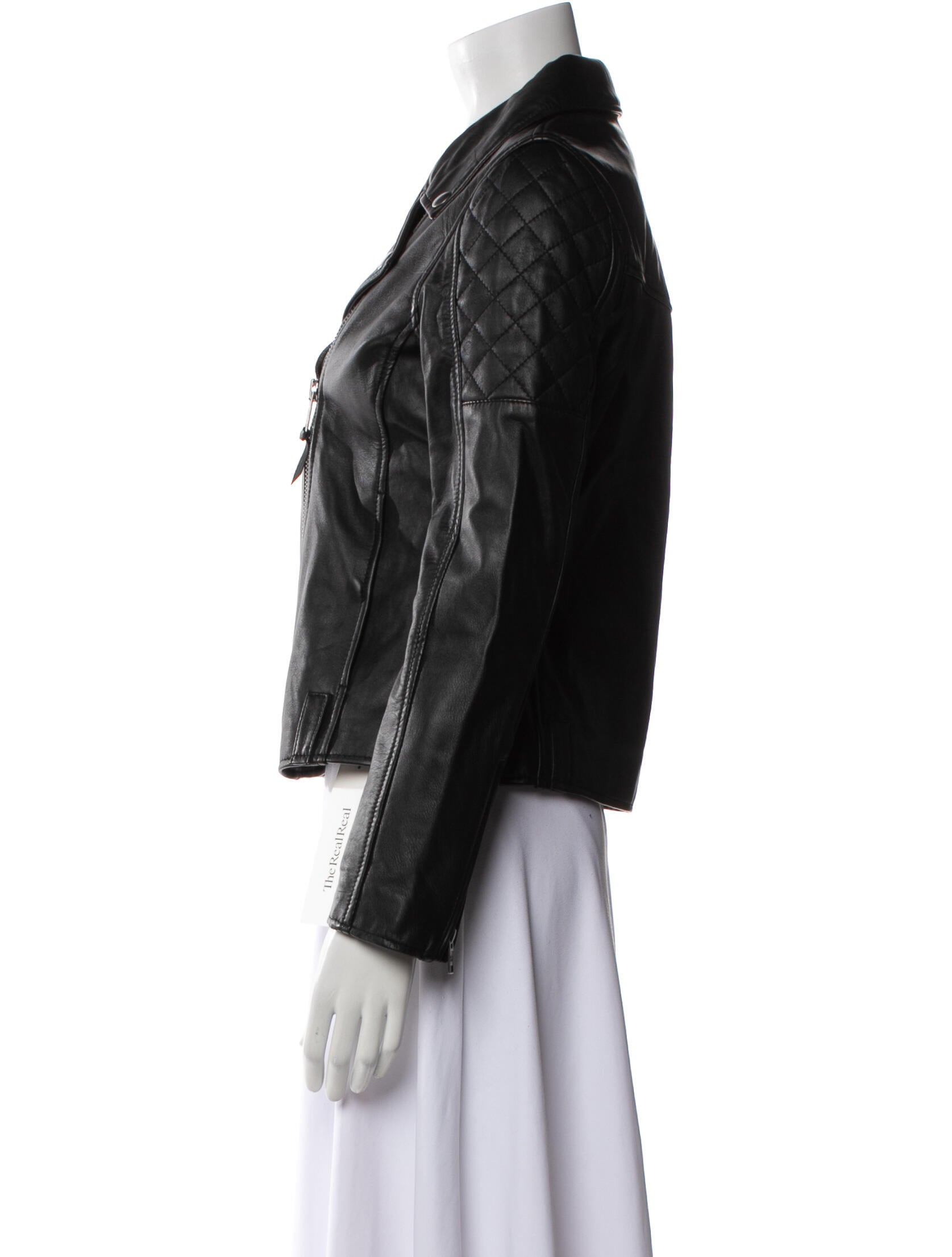 Frye Leather Biker Jacket w/ Tags