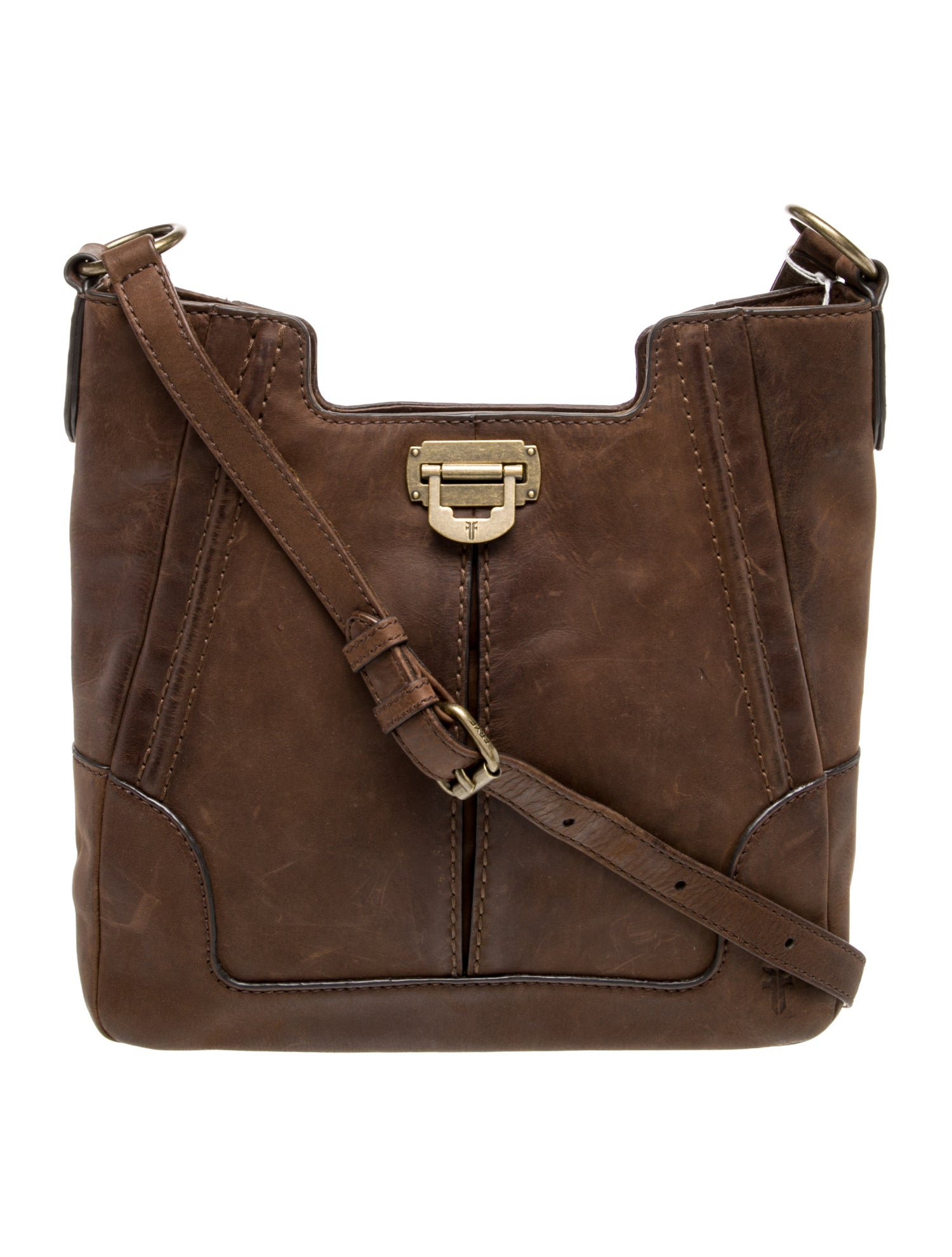 Frye Leather Messenger Bag