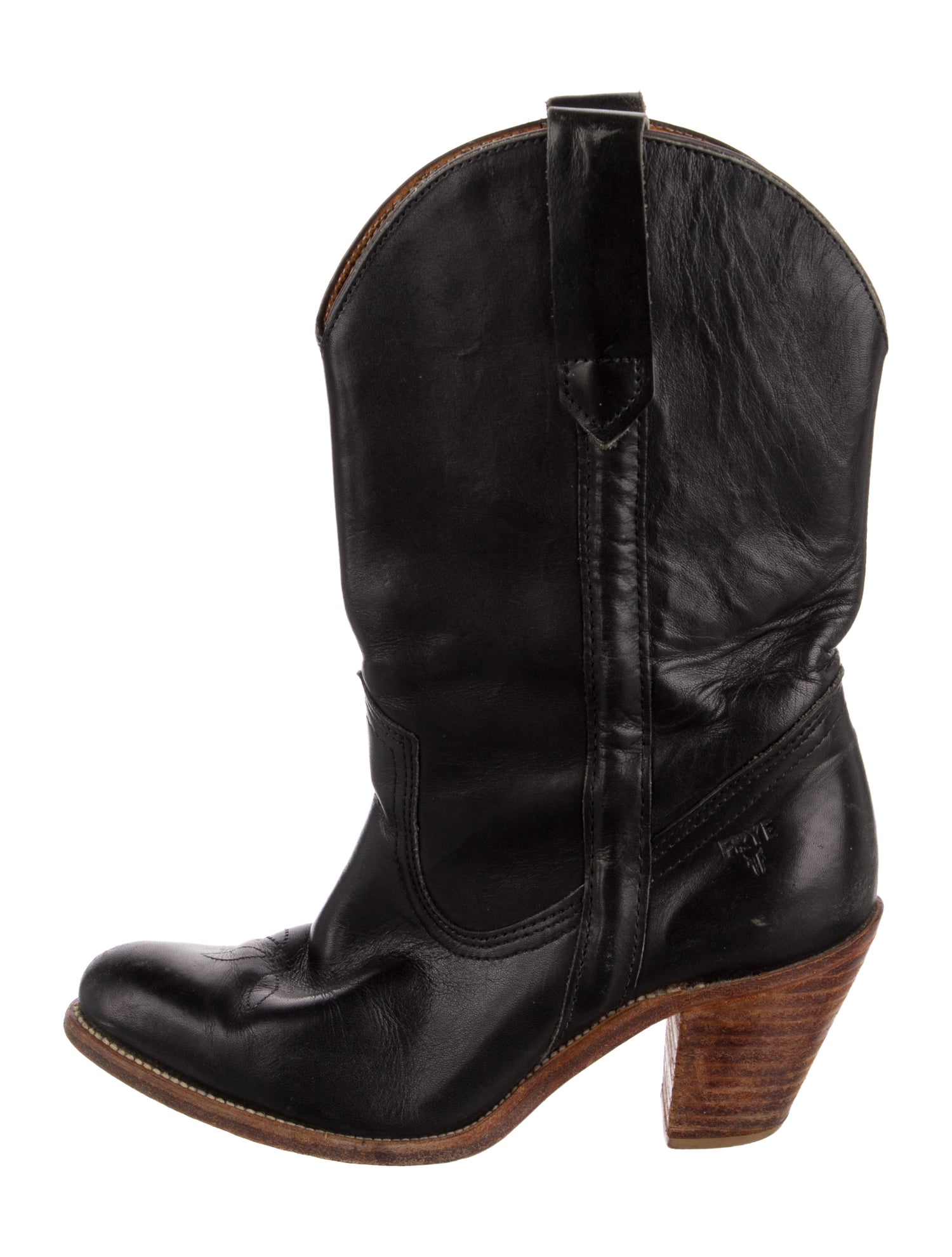 Frye Leather Western Boots