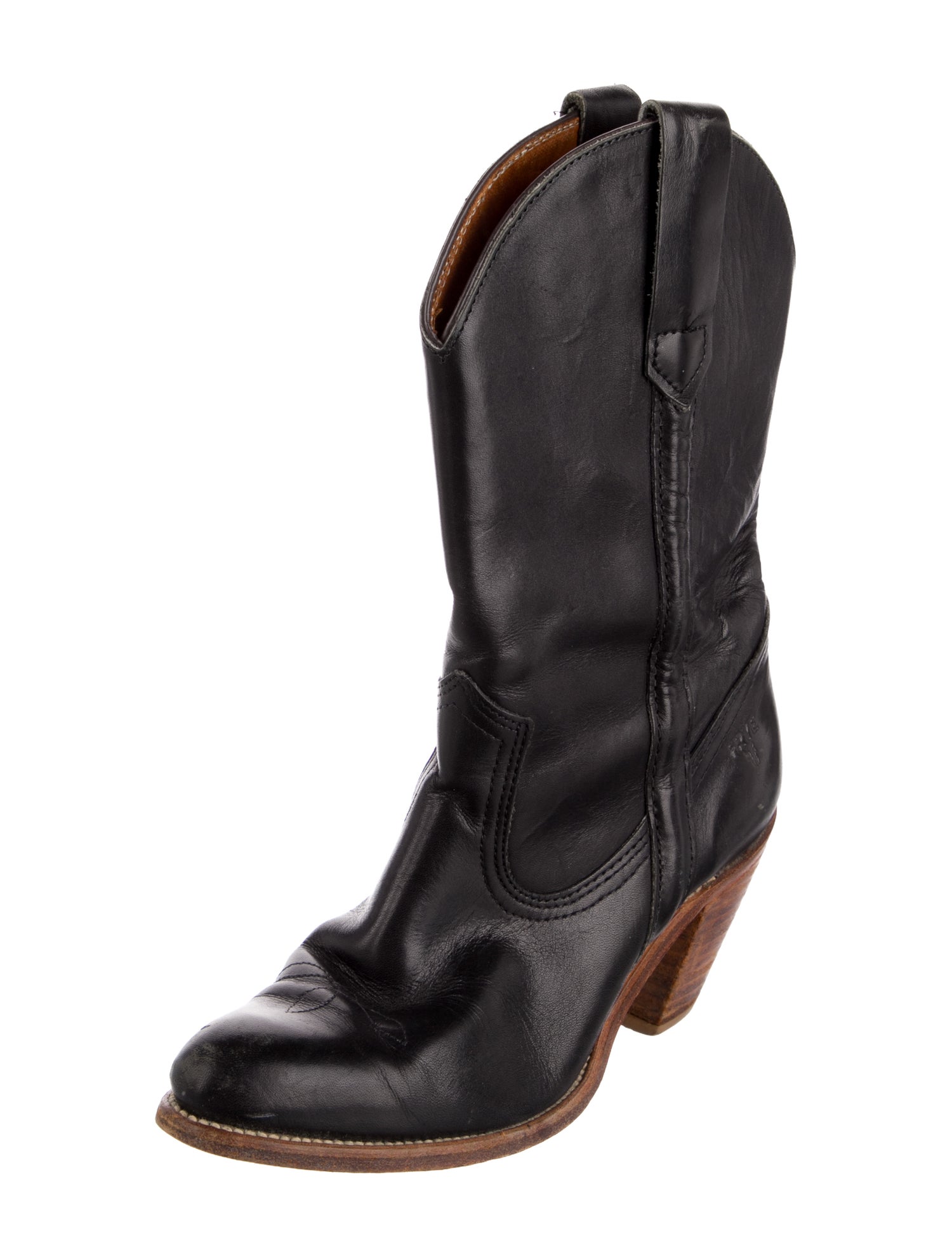 Frye Leather Western Boots