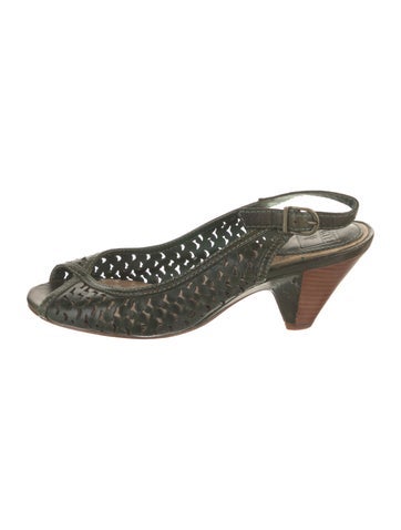 Frye Pumps Leather Patterned Slingback US 7 |