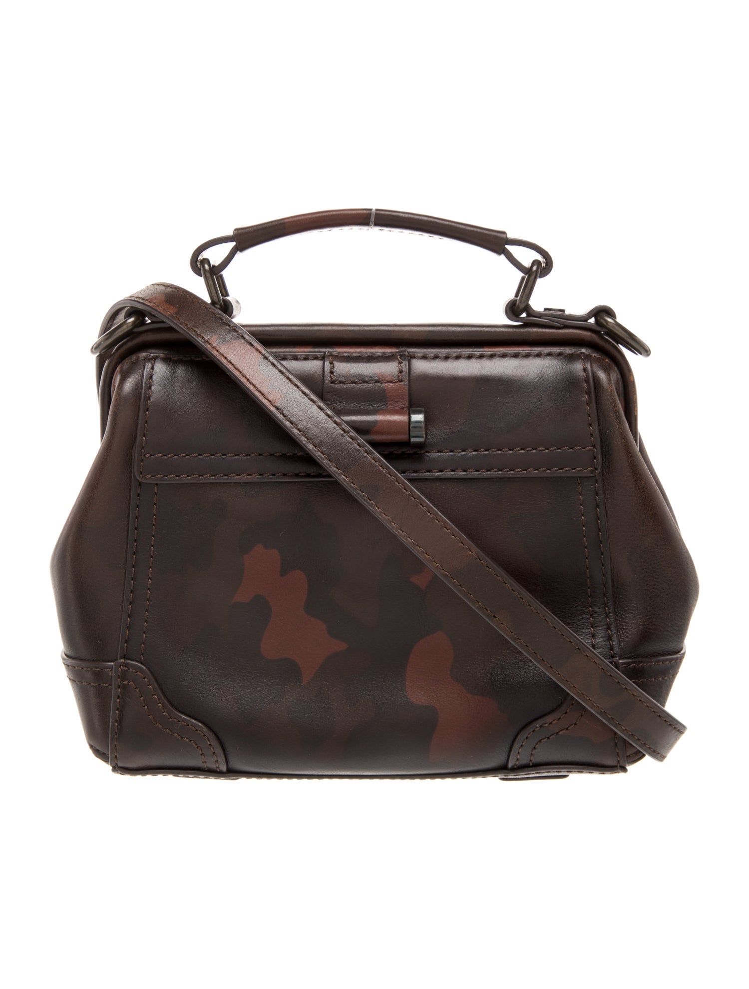 Frye Leather Top Handle Bag