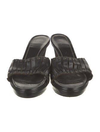 Frye Leather Slides