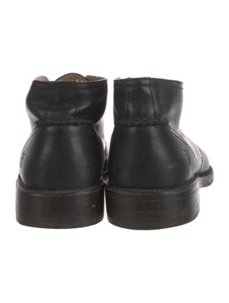 Frye Leather Lace-Up Boots
