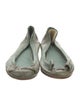 Frye Embossed Leather Bow Accents Ballet Flats