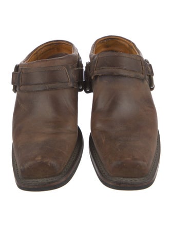 Frye Leather Mules