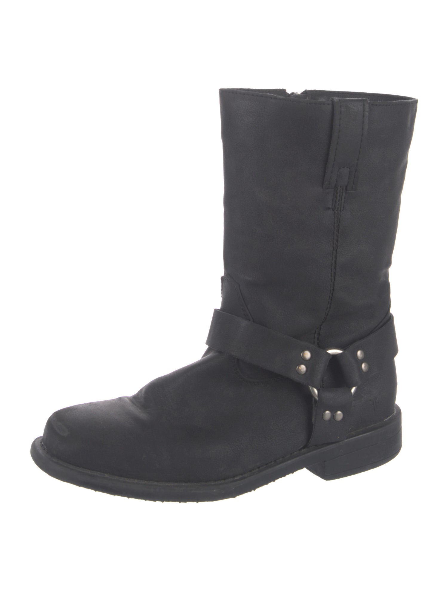 Frye Leather Moto Boots