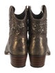 Frye Leather Distressed Accents Western Boots