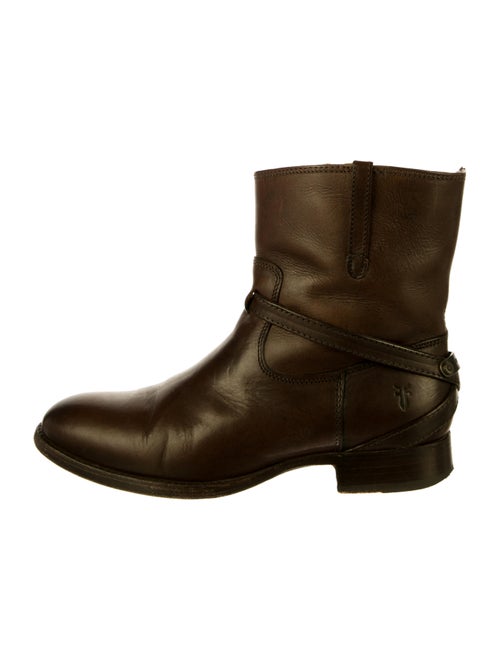 Frye Leather Moto Boots